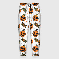 Брюки на резинке мужские Patern Halloween 26, цвет: 3D-принт