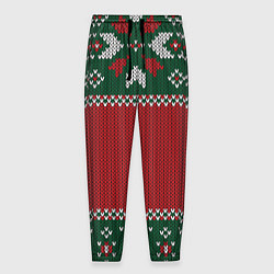 Мужские брюки Knitted Christmas Pattern