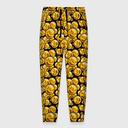 Мужские брюки Золотые Монеты Bitcoin