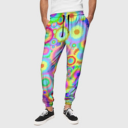 Брюки на резинке мужские Disco-Tie-Dye, цвет: 3D-принт — фото 2