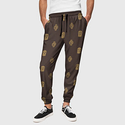 Брюки на резинке мужские Mono Monogramm Dope Camo Dope Street Market, цвет: 3D-принт — фото 2