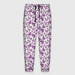 Мужские брюки Фиолетовая гжель