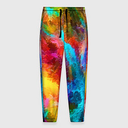 Мужские брюки Цветные всплески Экспрессионизм Абстракция Color S