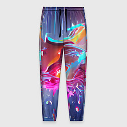 Мужские брюки Neon splashes