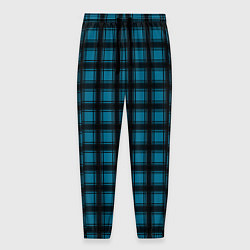 Мужские брюки Black and blue plaid