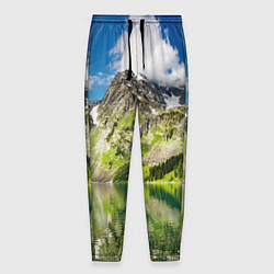Мужские брюки Живописное горное озеро