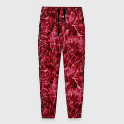 Мужские брюки Красный лёд - текстура