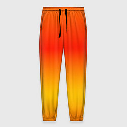 Мужские брюки Переливы оранжевого