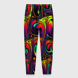 Брюки на резинке мужские Digital abstraction paint, цвет: 3D-принт