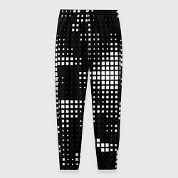 Брюки на резинке мужские Pixel art - abstraction, цвет: 3D-принт