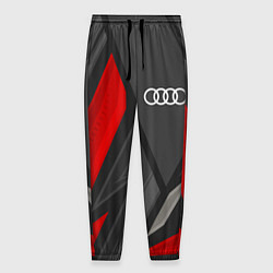 Брюки на резинке мужские Audi sports racing, цвет: 3D-принт