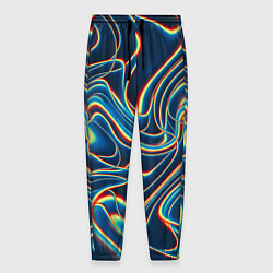 Мужские брюки Abstract waves