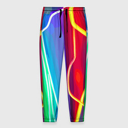 Мужские брюки Абстрактные цветные полосы - композиция