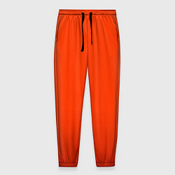 Мужские брюки Пылкий красно-оранжевый градиент