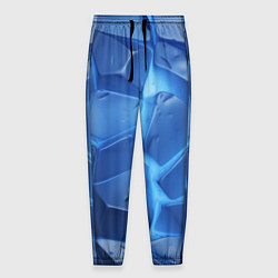 Мужские брюки Синие ледяные плиты с разломом