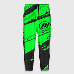Брюки на резинке мужские Lifan sport green, цвет: 3D-принт