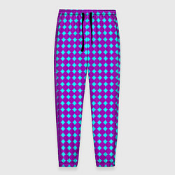 Мужские брюки Паттерн кругов и ромбов