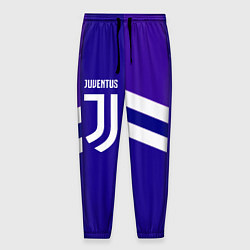 Брюки на резинке мужские Juventus sport geometry line, цвет: 3D-принт