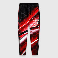Брюки на резинке мужские Doom logo game, цвет: 3D-принт