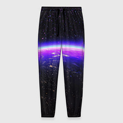 Мужские брюки Планета и неоновое свечение