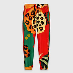 Мужские брюки Анималистичный африканский паттерн
