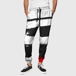 Брюки на резинке мужские В стиле пита мондриана, цвет: 3D-принт — фото 2