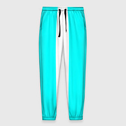 Мужские брюки Color white light blue line