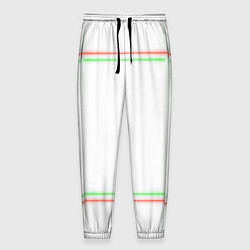 Мужские брюки Neon light green red