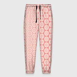 Мужские брюки Розовый узорчатый градиент