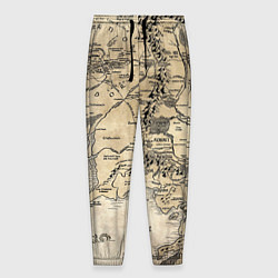 Мужские брюки Властелин колец карта