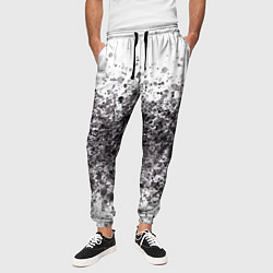 Брюки на резинке мужские Грязь, цвет: 3D-принт — фото 2
