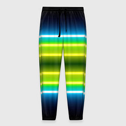 Мужские брюки Neon multicolored lines