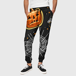 Брюки на резинке мужские Атмосфера хэллоуина, цвет: 3D-принт — фото 2
