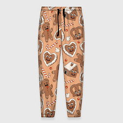 Мужские брюки Паттерн с новогодним печеньем