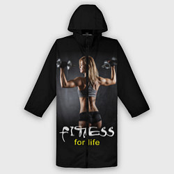 Дождевик мужской Fitness for life, цвет: 3D-принт
