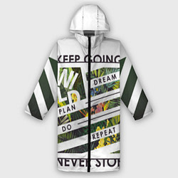 Дождевик мужской Off-White: Keep Going, цвет: 3D-принт
