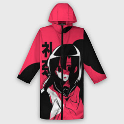 Дождевик мужской Rena Black Pink, цвет: 3D-принт