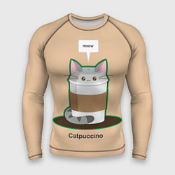 Рашгард мужской Catpuccino, цвет: 3D-принт