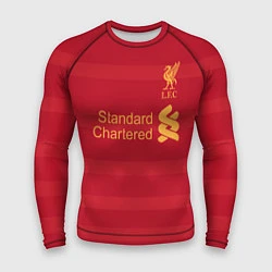 Рашгард мужской Liverpool FC: Standart Chartered, цвет: 3D-принт