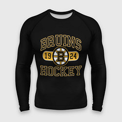 Рашгард мужской Boston Bruins: Est.1924, цвет: 3D-принт