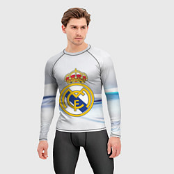 Рашгард мужской Реал Мадрид, цвет: 3D-принт — фото 2