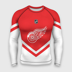 Рашгард мужской NHL: Detroit Red Wings, цвет: 3D-принт