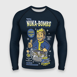 Рашгард мужской Nuka Bombs, цвет: 3D-принт