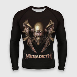 Рашгард мужской Megadeth, цвет: 3D-принт