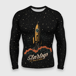 Рашгард мужской Startup Space, цвет: 3D-принт