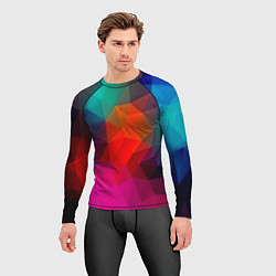 Рашгард мужской Abstraction, цвет: 3D-принт — фото 2
