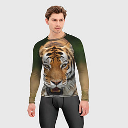 Рашгард мужской Рык тигра, цвет: 3D-принт — фото 2
