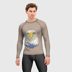 Рашгард мужской Геометрический орел, цвет: 3D-принт — фото 2