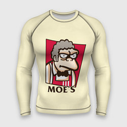 Рашгард мужской Moe's KFC, цвет: 3D-принт