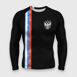 Рашгард мужской Russia - Black collection 2023, цвет: 3D-принт